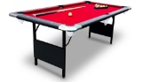 Hathaway Fairmont 6 Ft Portable Pool Table, Adults Folding Billiards Tables
