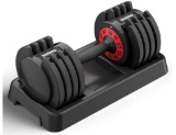 Mangko Adjustable Dumbbell 55LB Single Dumbbell 5 in 1 Weight Dumbbell