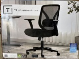 Black, true novations mesh chair