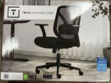 Black, true innovations mesh chair