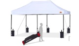 ABCCANOPY Patio Pop Up Canopy Tent 8x16 Commercial-Series (White)