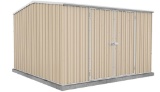 Premier Storage Sheds, 10ft x 10ft Metal Garage, DIY Backyard Shed, Utility Tool Storage