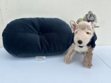 Baloo & Pan plush set w/ Toss pillow