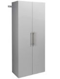 Prepac HangUps 30in Large Garage Cabinet, Bathroom Cabinet Wall Mount
