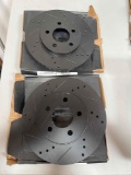 left and right disc brake rotor set 633-54056L & 633-54056R
