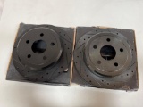 left and right disc brake rotors set 633-42029L & 633-42029R