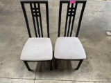 Qty 2, Household chairs
