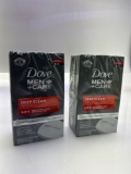 Qty 2 Dove Men+Care Body Soap and Face Bar More Moisturizing Than Bar Soap Deep Clean Effectively