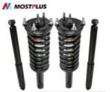 MOSTPLUS Set(4) Front&Rear Struts Shock Absorbers For Jeep Grand Cherokee Commander