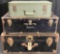 3 Pack of Old Briefcases