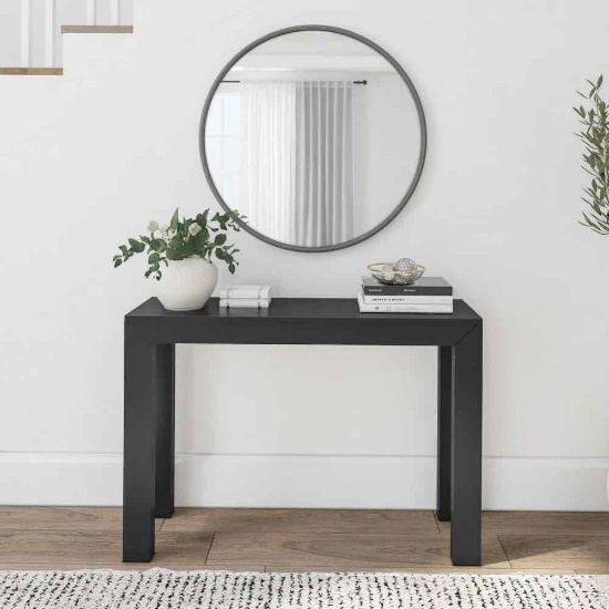 Modern Console Table - 46" - Black