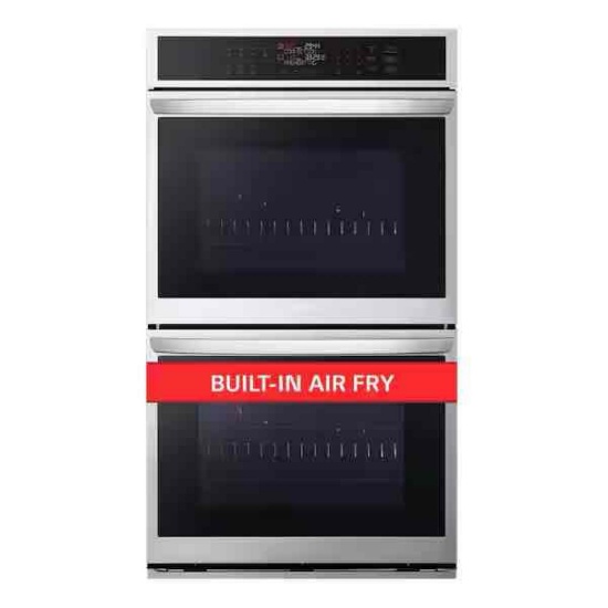 LG 9.4 cu. ft. Smart Double Wall Oven with Fan Convection