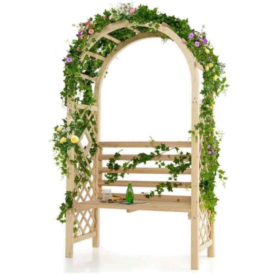 Costway Wooden Garden Bench