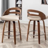 Mahtab Swivel Counter & Bar Stool (Set of 2)