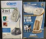 2 Pack of CONAIR Steam & Iron 2 In 1 with Turbo