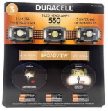 Duracell 3 LED Headlamps