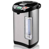 5 l Silver LCD Water Boiler and Warmer Electric Hot Pot Kettle Hot Water Dispenser