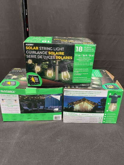 Lot of Solar String Lights