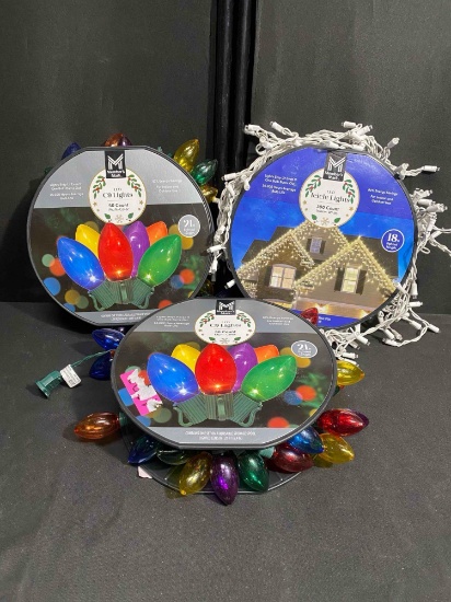 Lot of Members Mark Christmas String Lights