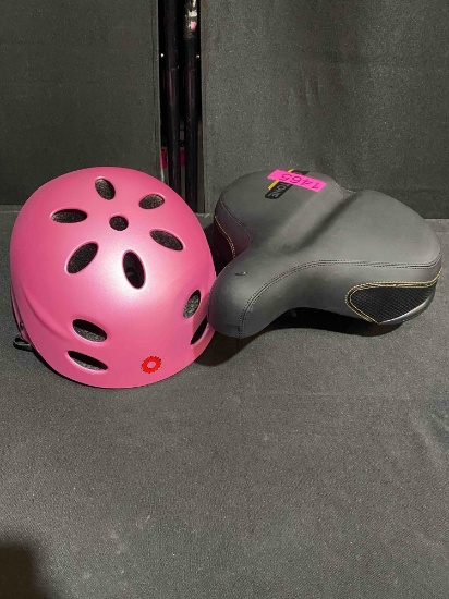 Bike Helmet & Bike Seat