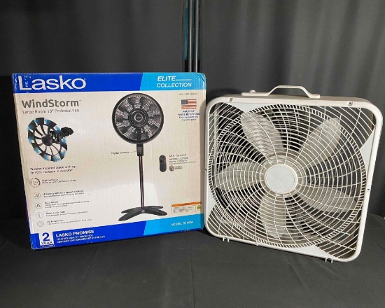 Lot of 2 fan