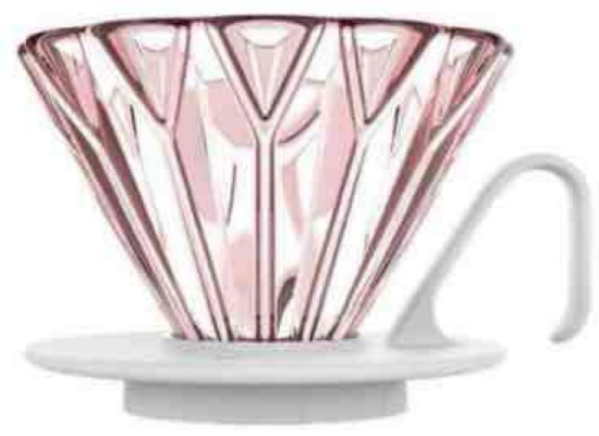 ElephantNum HERO Petal Glass Coffee Gotero V60