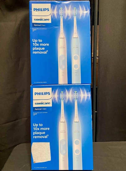 Phillips Sonicare Electric Toothbrush 2 Pack