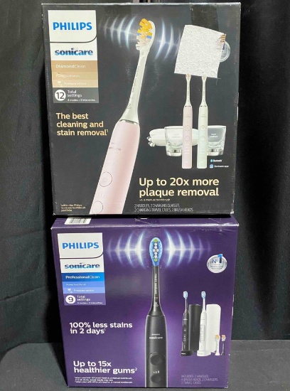 Phillips Sonicare Electric Toothbrush 2 Pack