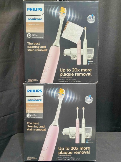 Phillips Sonicare Electric Toothbrush 2 Pack