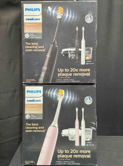 Phillips Sonicare Electric Toothbrush 2 Pack