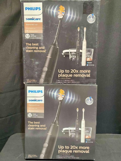 Phillips Sonicare Electric Toothbrush 2 Pack