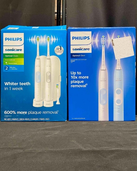 Phillips Sonicare Electric Toothbrush 2 Pack