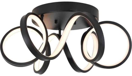artika Swirl Ribbon LED Pendant Light