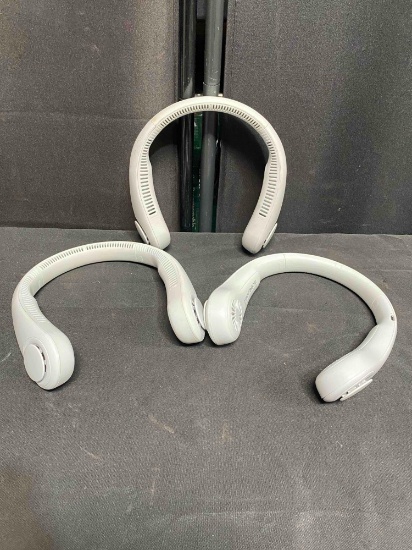 Portable Neck Fan, 3-Pack, Hands