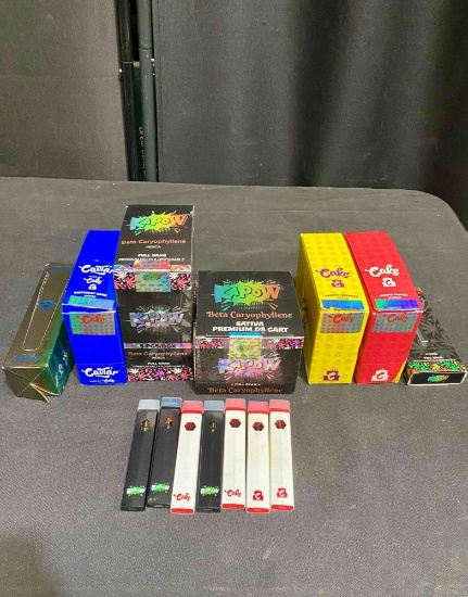 Kapow & Cake Disposable Vape Beta KAPOW FIRE OG SATIVA