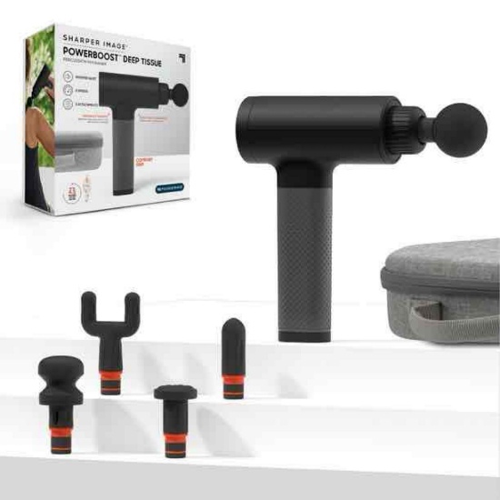 Sharper Image Powerboost Deep Tissue Percussion Massage