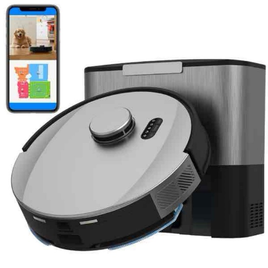 bObsweep UltraVision Self-Empty Robotic Vacuum and Mop