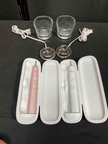 Lot of Philips Power Toothbrushes