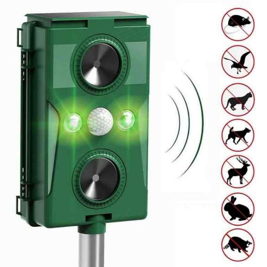Zprotect Inc Solar Power Ultrasonic Animal Repeller