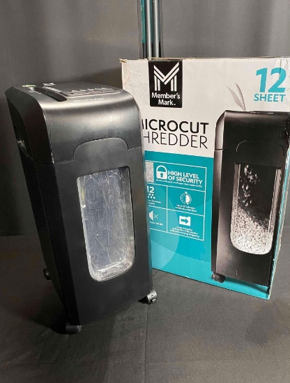 Member's Mark 12-Sheet Micro-Cut Shredder