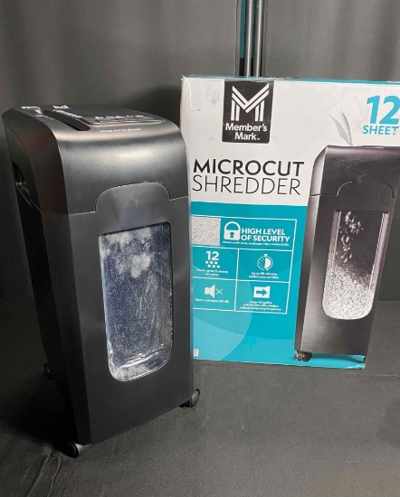 Member's Mark 12-Sheet Micro-Cut Shredder