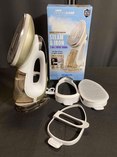 Conair ExtremeSteam 2-in-1 Steamer & Iron