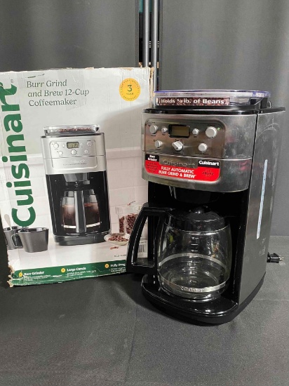 Cuisinart Burr Grind and Brew 12-Cup Coffeemaker