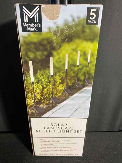 Members Mark Solar Landscape Accent Light Set