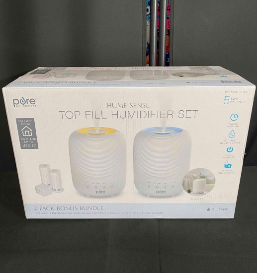 Hume Sense Top Fill Humidifier Set