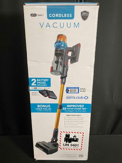 ePro Select Cordless Vacuum