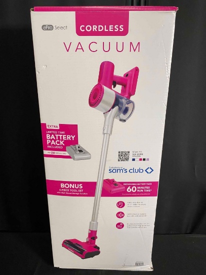 ePro Select Cordless Vacuum (pink)