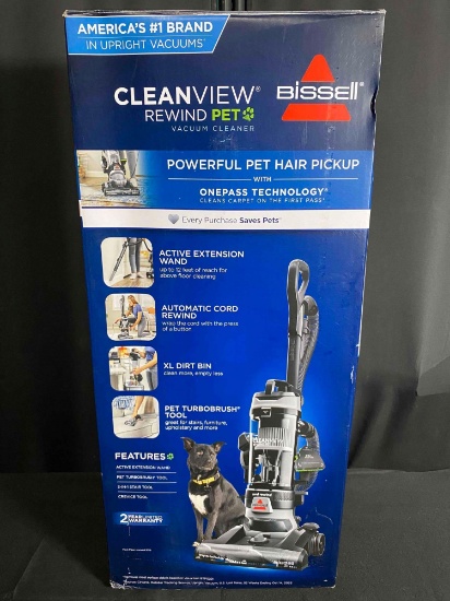 Bissell Rewind Pet Vacuum Cleaner
