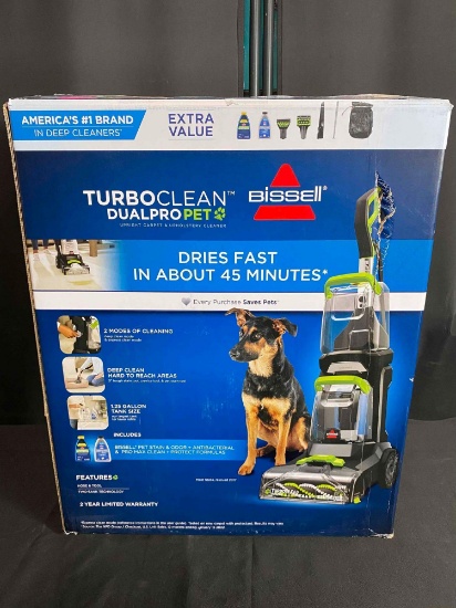 Bissell TurboClean Dual Pro Pet Upholstery Cleaner