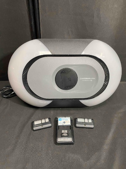 Chamberlain myQ Smart Belt Drive Garage Door Opener with WiFi, LED Lights, Battery Backup and Camera